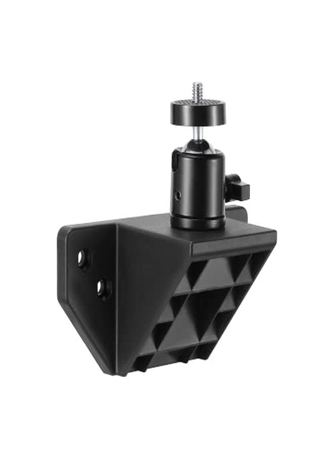 Mount Plus XMA-08 VESA Ball Head Adaptor for Monitor Arms | 3/8” & 5/8” Adapters | 360° Rotation Ball Joint | Mount Webcam, Camera, LED Light, Voice Recording. Microphone - Image 1